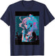 Japanese Vaporwave Sad Anime Girl Indie Aesthetic Otaku T-Shirt - T-Shirt | Navy