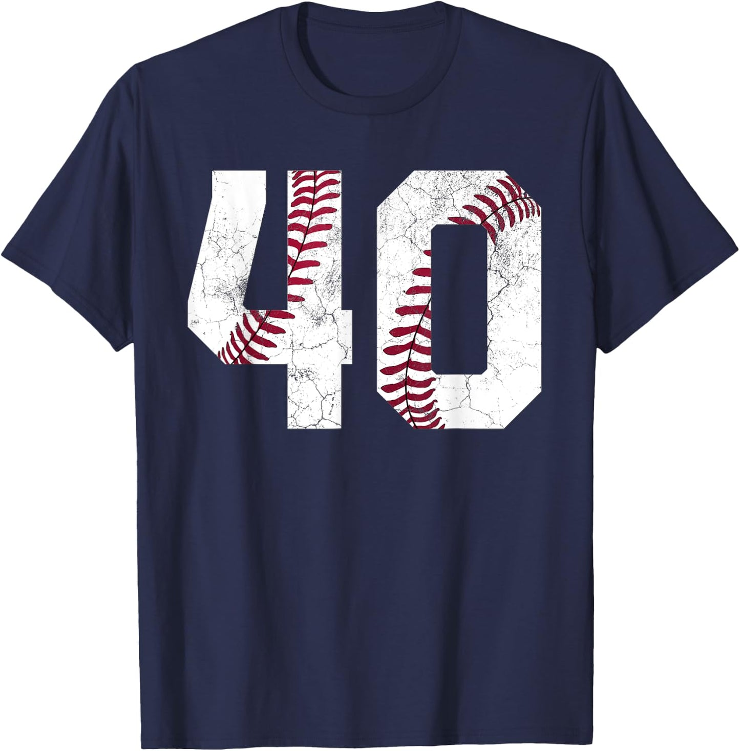 1983 40th Birthday Gift Baseball Softball 40 Years Men Women T-Shirt - T-Shirt | Navy