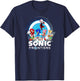 Sonic the Hedgehog, Sonic Frontiers - Team Frontiers T-Shirt - T-Shirt | Navy