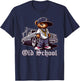 Old School Hip Hop Teddy Bear Lowrider Chicano Culture Cute T-Shirt - T-Shirt | Navy