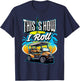 This is How I Roll (In A Golf Cart) Golf Golfer Funny Gag T-Shirt - T-Shirt | Navy
