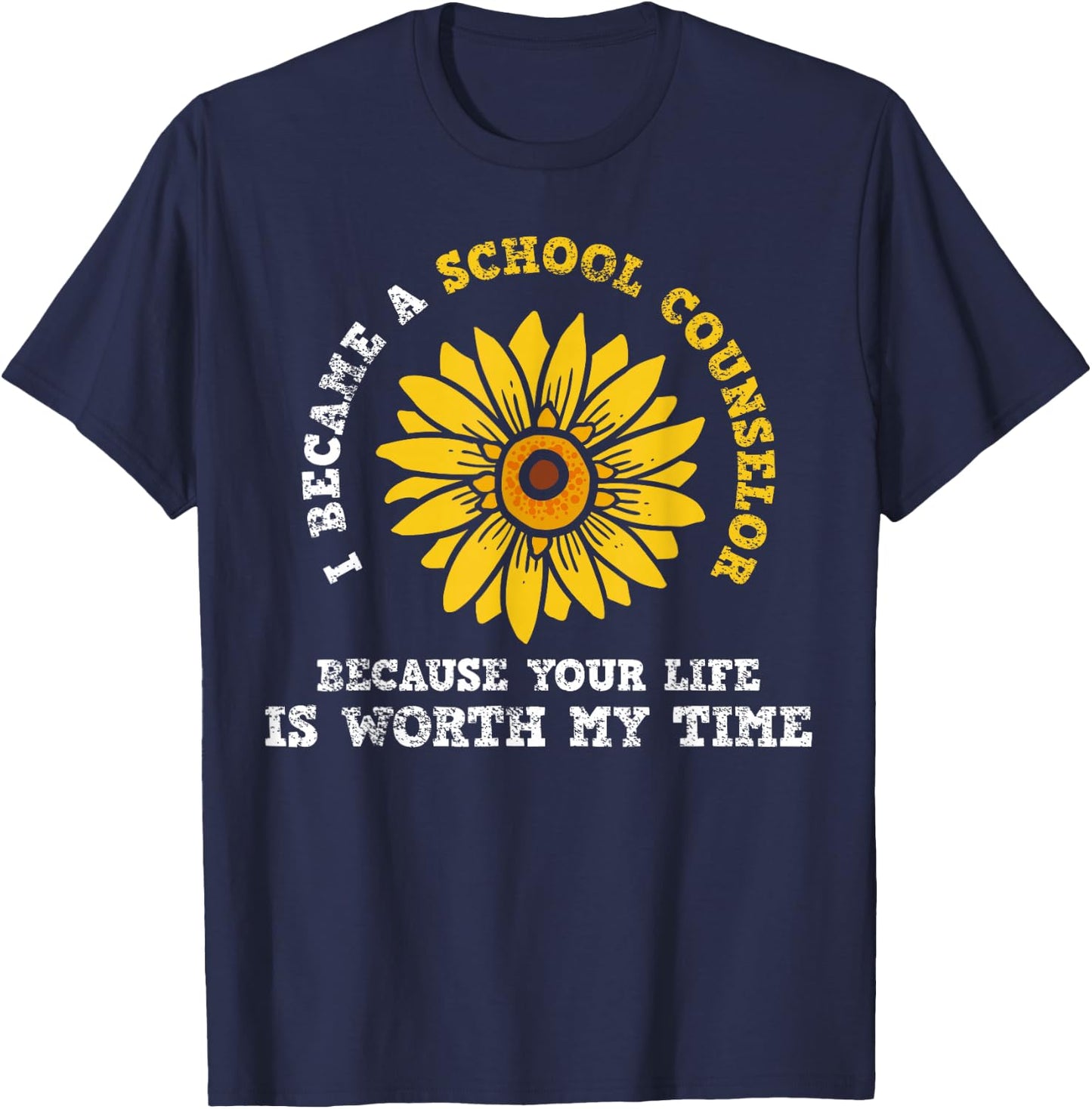 School Counseling T-Shirt - T-Shirt | Navy
