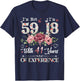 I'm Not 59 I'm 18 With 41 Years of Experience 59th Birthday T-Shirt - T-Shirt | Navy