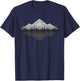 Mountain Hikers Nature Lovers Outdoor Nature Hiking T-Shirt - T-Shirt | Navy