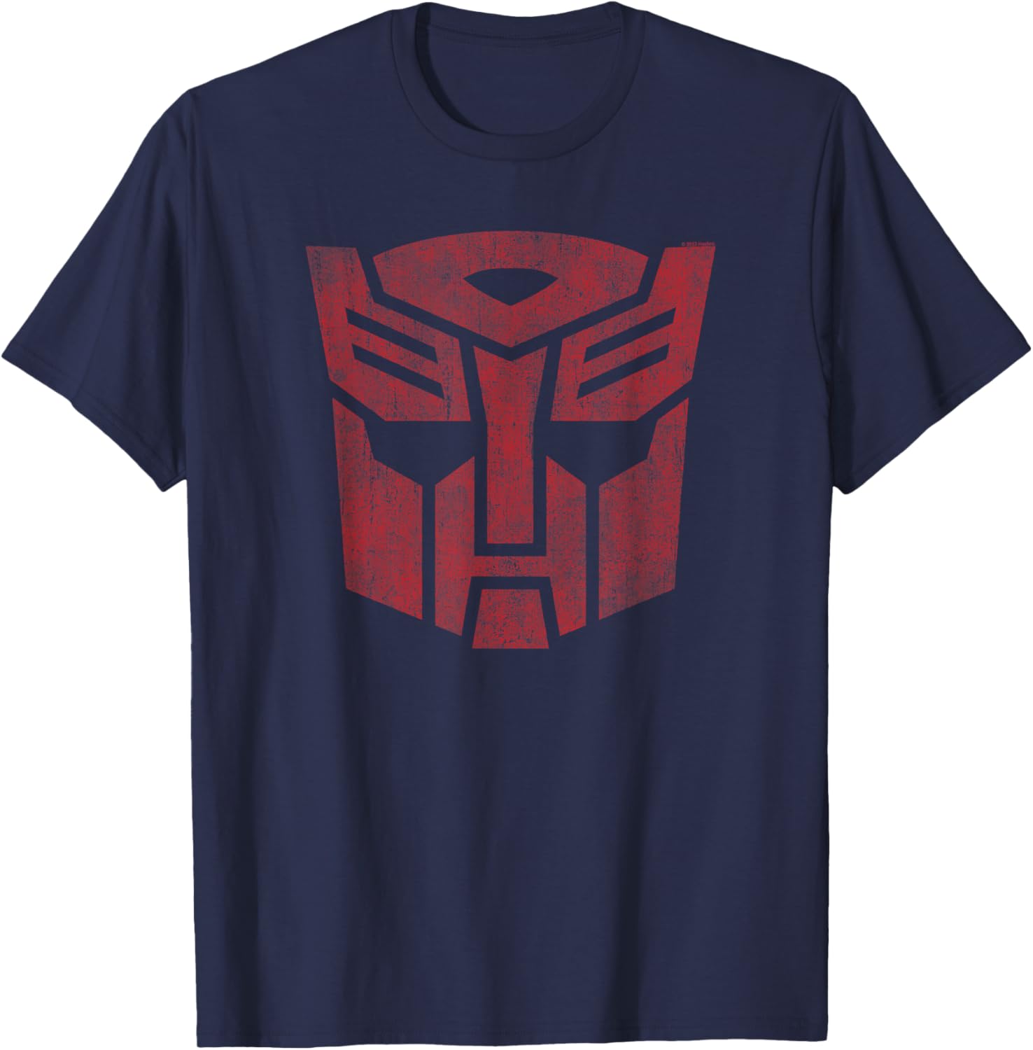 Transformers Autobots Classic Distressed Logo T-Shirt - T-Shirt | Navy