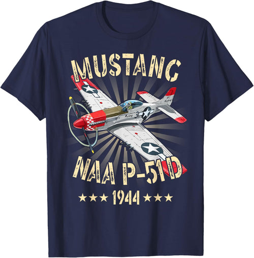 P-51D Mustang Vintage North American P-51D Fighter Warbirds