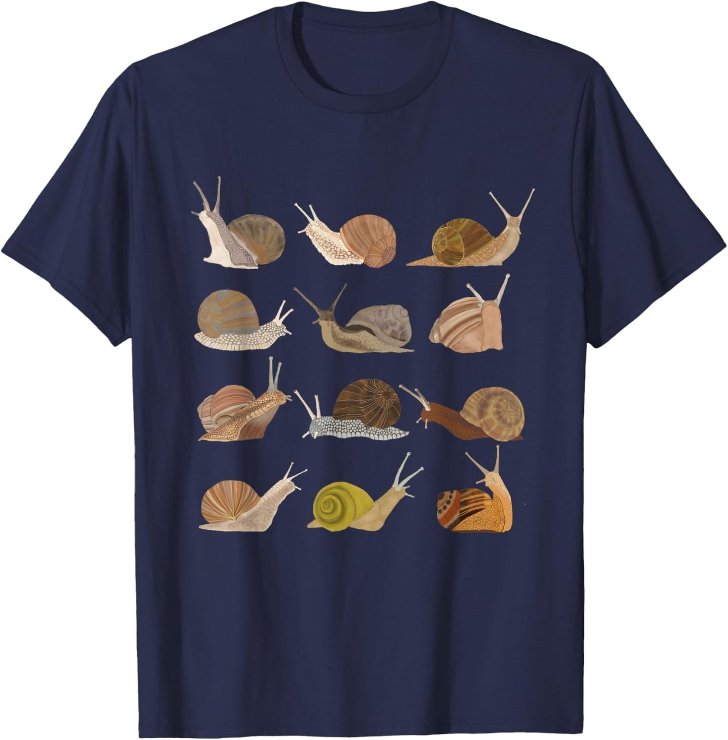 Snail T-Shirt - T-Shirt | Navy