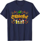 Oktoberfest Fall Autumn Leaves German Costume Women Men Kids T-Shirt - T-Shirt | Navy