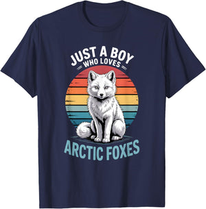 Boys Arctic Fox T-Shirt - T-Shirt | Navy