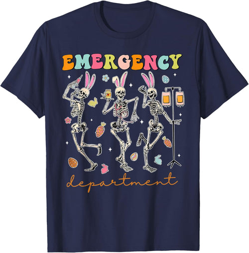 Skeleton Dancing Easter Emergency Department Er Nurse
