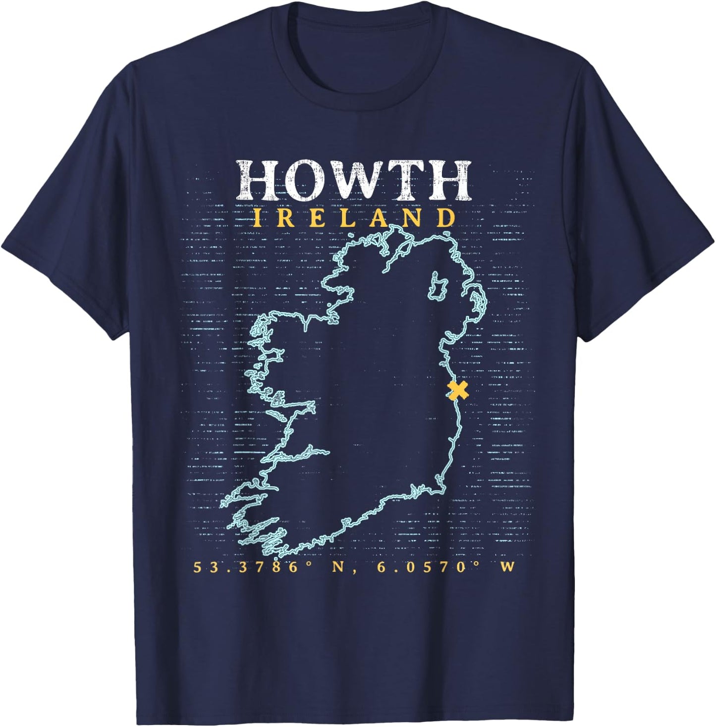 Howth Ireland T-Shirt - T-Shirt | Navy