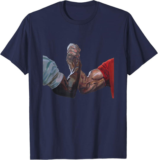 Epic Handshake Gym T-Shirt - T-Shirt | Navy