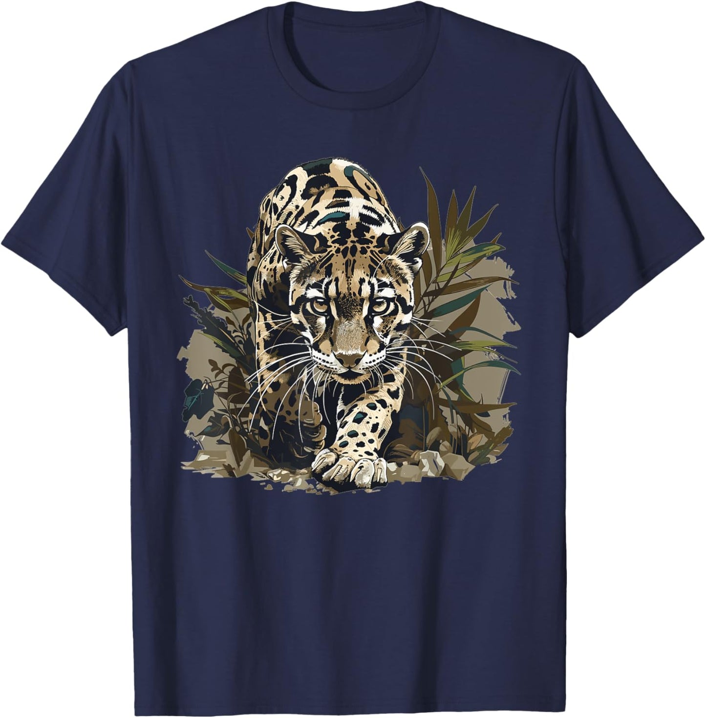 Clouded Leopards Clouded Leopard T-Shirt - T-Shirt | Navy