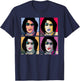 Rocky Horror Show Doctor Frank N Furter Pop Art T-Shirt - T-Shirt | Navy