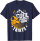 Funny Trike Rider Gift Cool Grandpas Ride Trikes T-Shirt - T-Shirt | Navy