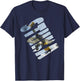 Stuka Junkers Ju 87 WW2 German Warbird Aviation Hobbyist T-Shirt - T-Shirt | Navy