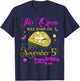 This Queen Was Born on November 5, 5th November Birthday T-Shirt - T-Shirt | Navy