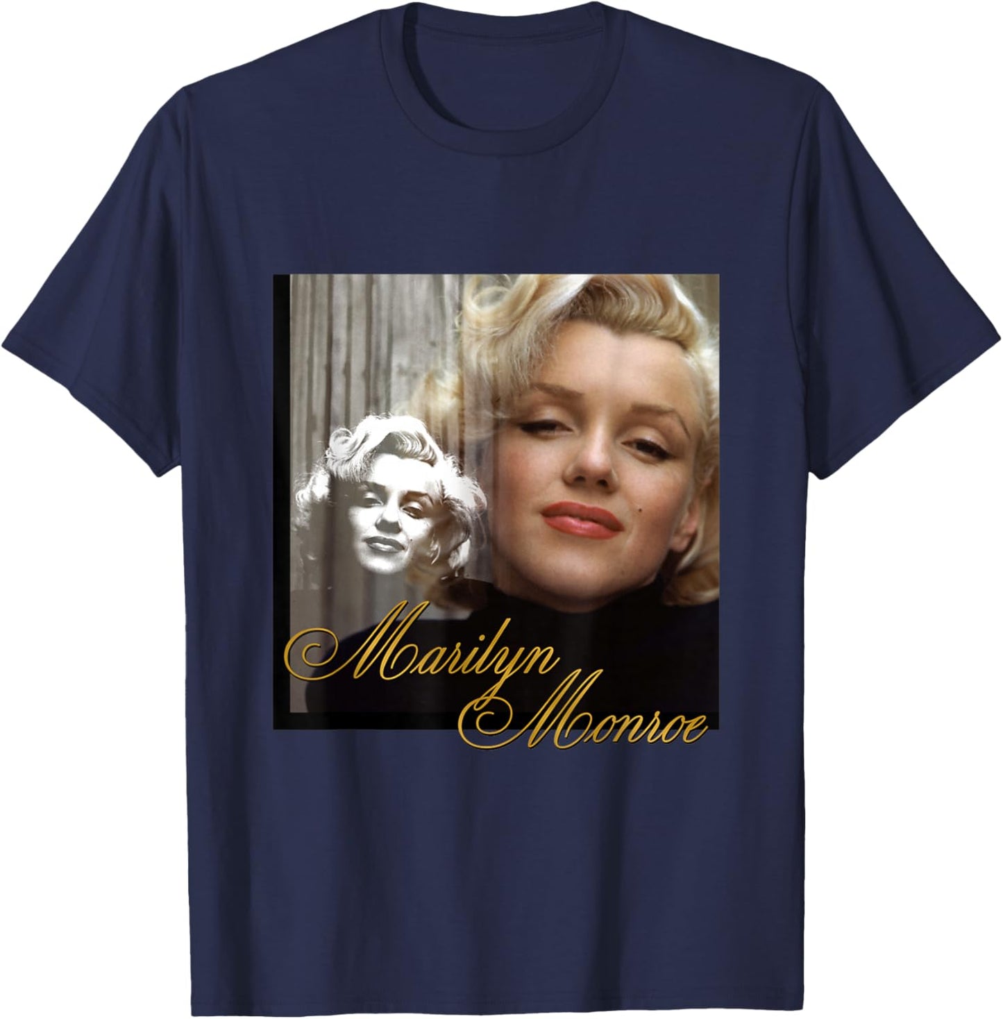 Marilyn Monroe 004 T-Shirt - T-Shirt | Navy
