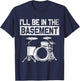 Funny Drummer Art Drum Set Drumming Lovers Women T-Shirt - T-Shirt | Navy
