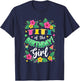 Aloha Hawaii Aunt Titi Of The Birthday Girl T-Shirt - T-Shirt | Navy