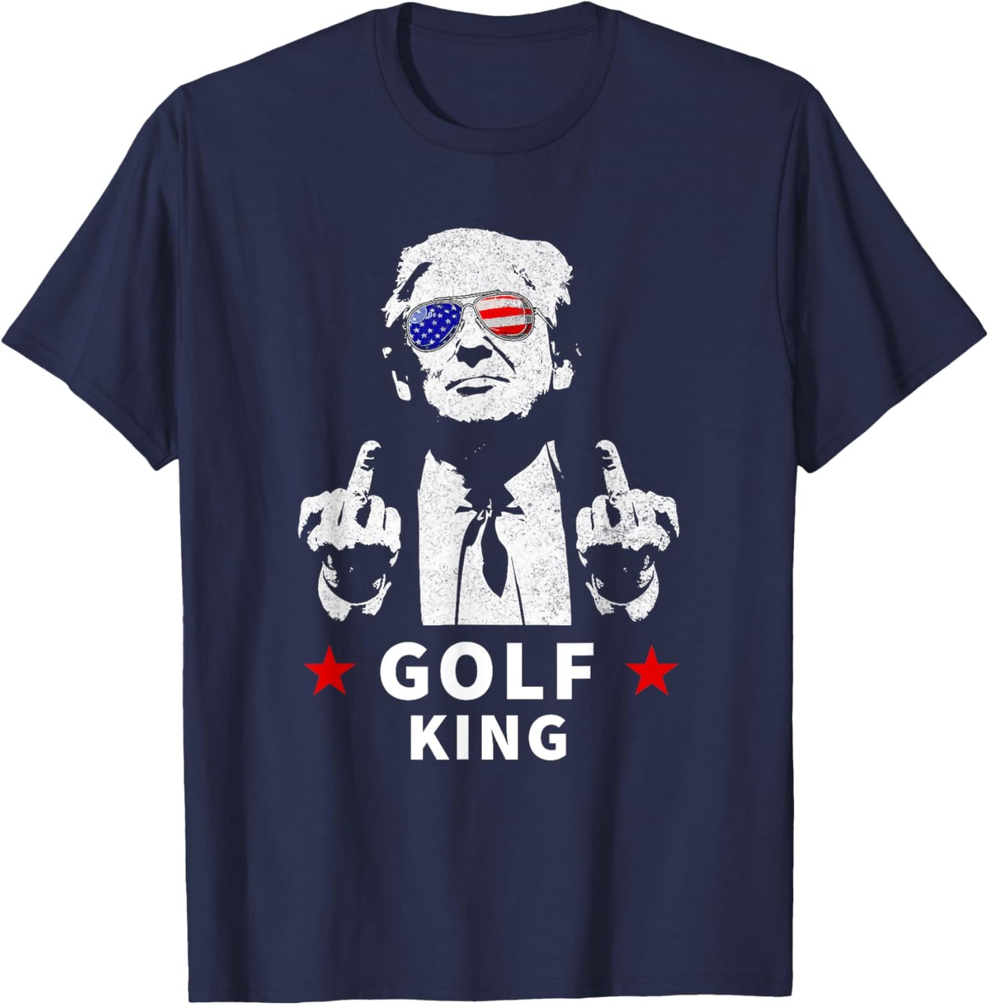 Trump Golf King 2024 T-Shirt - T-Shirt | Navy