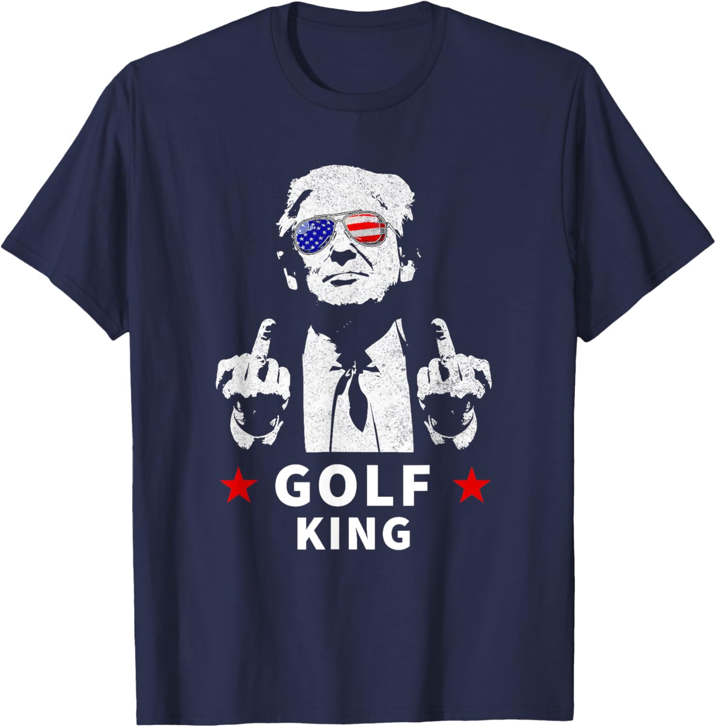 Trump Golf King 2024 T-Shirt - T-Shirt | Navy