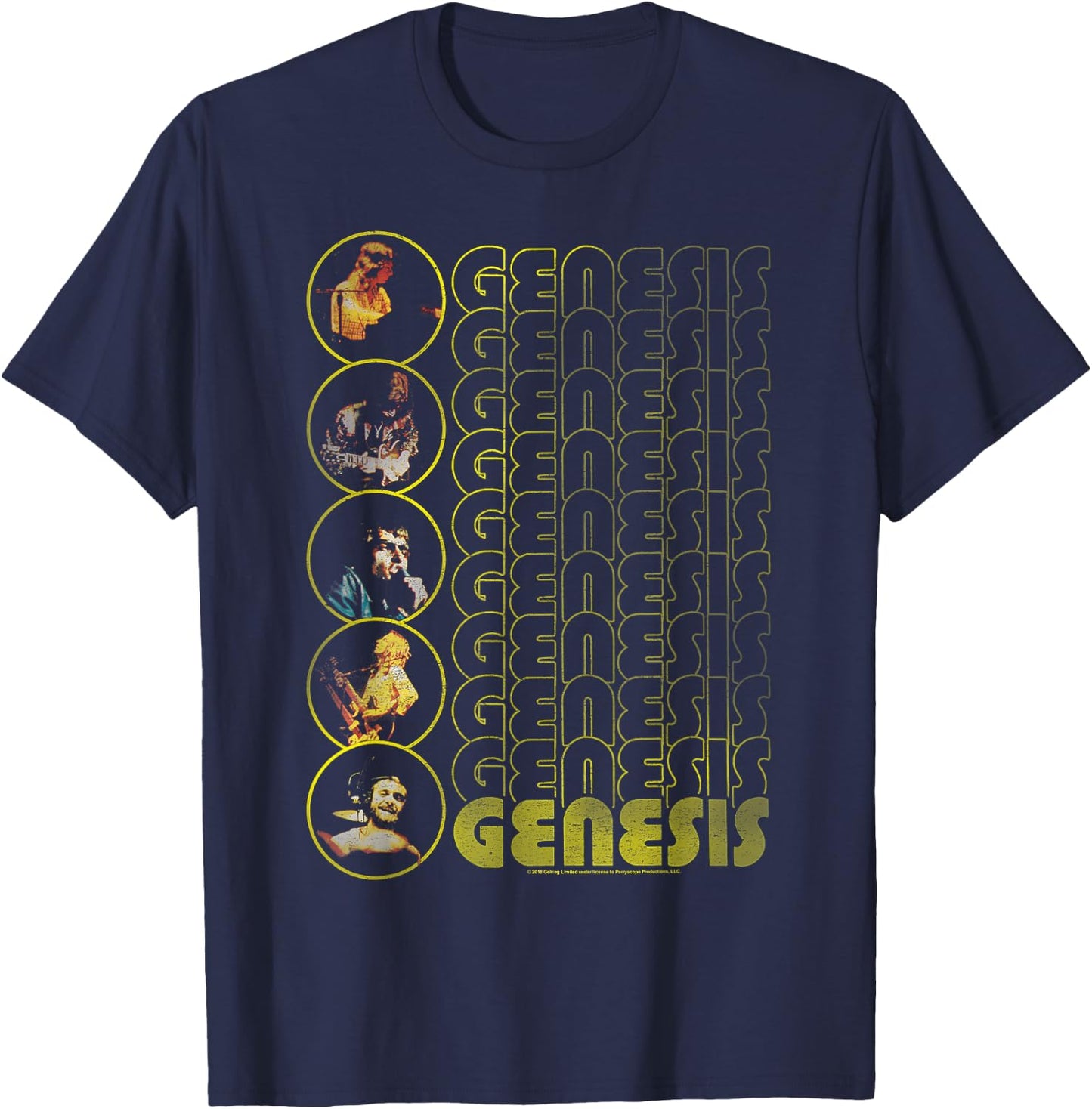 Genesis the Carpet Crawlers T-Shirt - T-Shirt | Navy