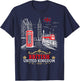 British Souvenirs Outfit Idea For Kids & England British T-Shirt - T-Shirt | Navy