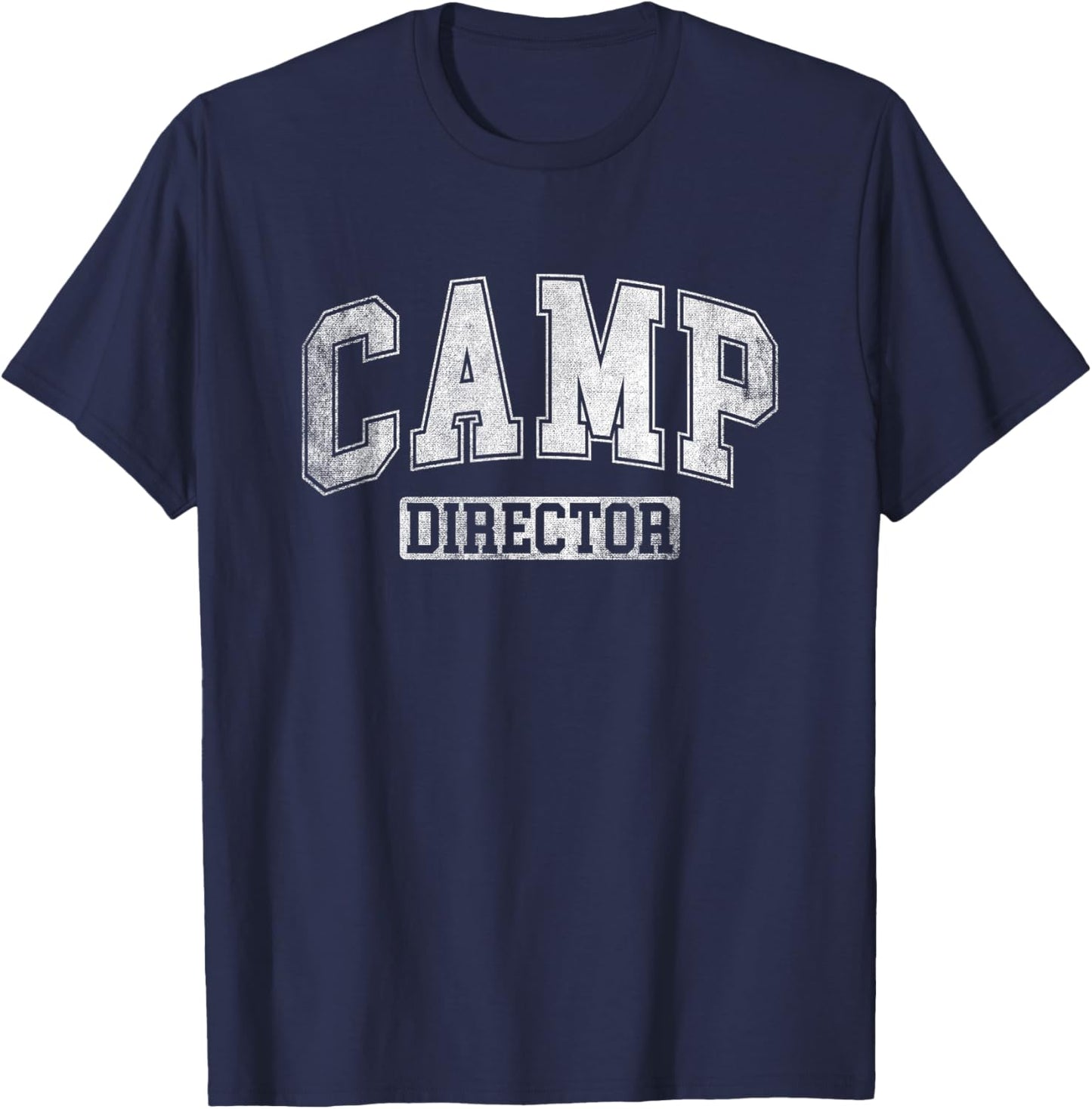 Camp Director Counselor Funny Camping Design Men T-Shirt - T-Shirt | Navy