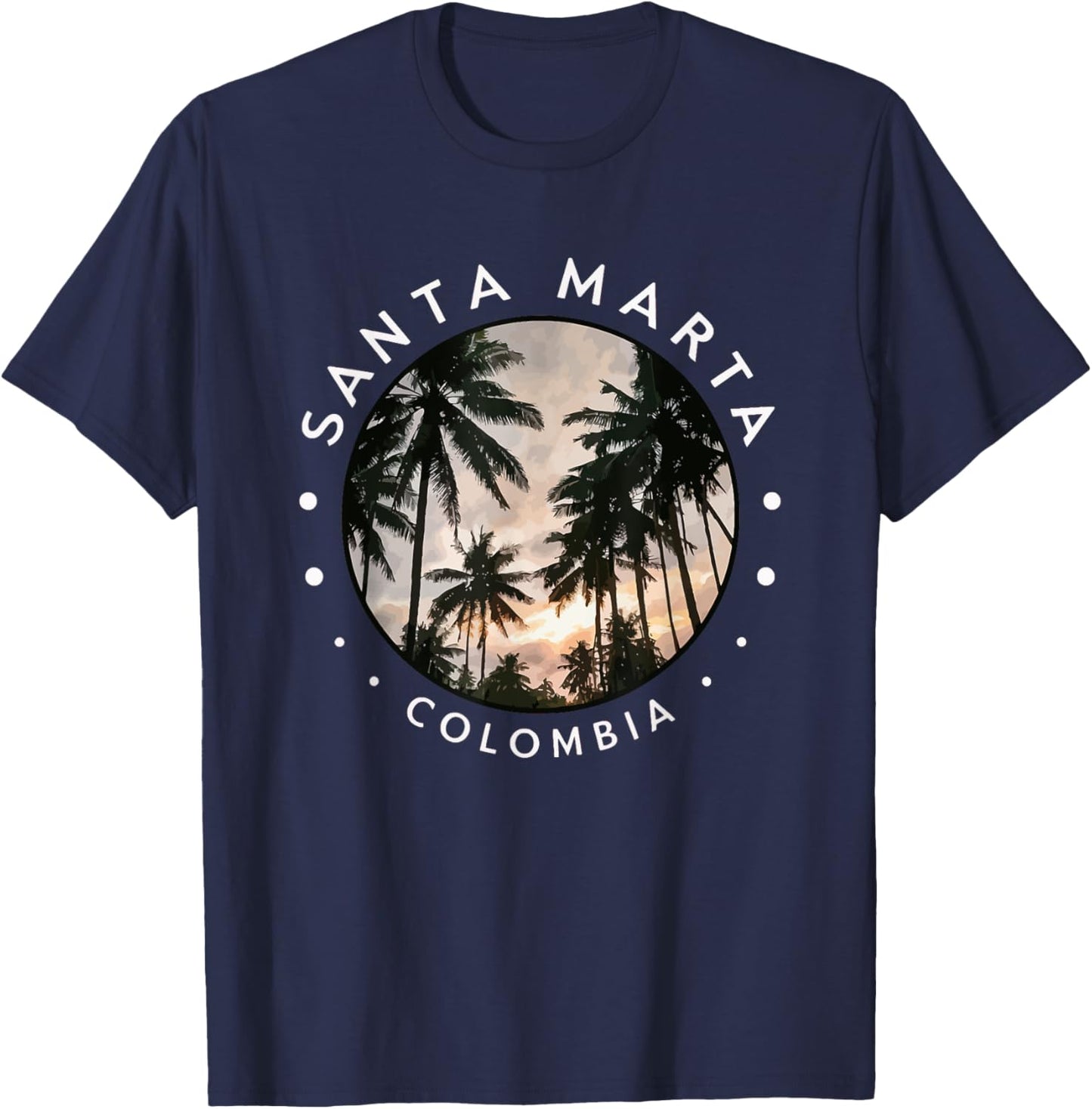 Santa Marta Colombia T-Shirt - T-Shirt | Navy