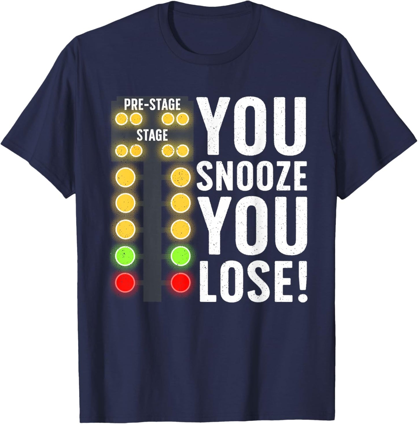 Funny Drag Racing Design Women Drag Race Car Racing T-Shirt - T-Shirt | Navy