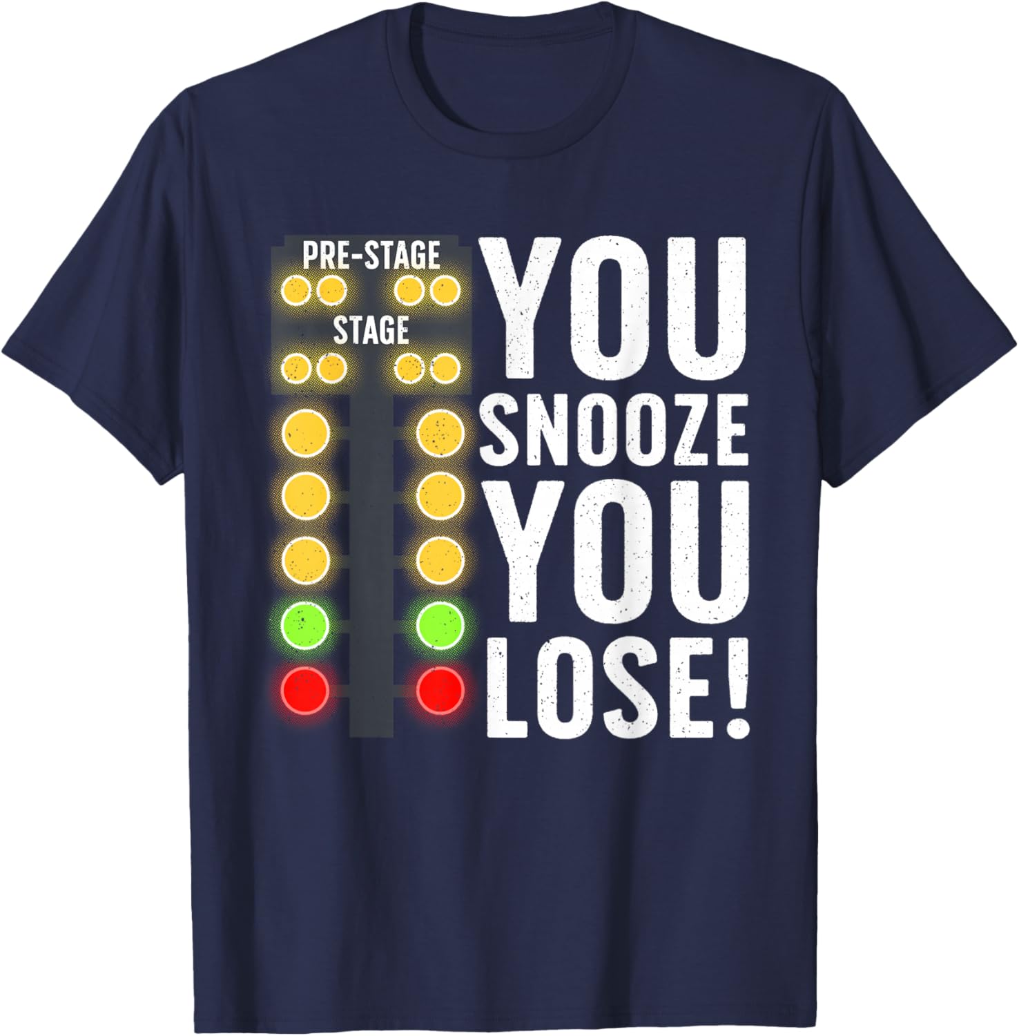 Funny Drag Racing Design Women Drag Race Car Racing T-Shirt - T-Shirt | Navy