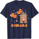 Good World Men's Black Cotton Polyester Martial Arts Christmas T-Shirt - T-Shirt | Navy