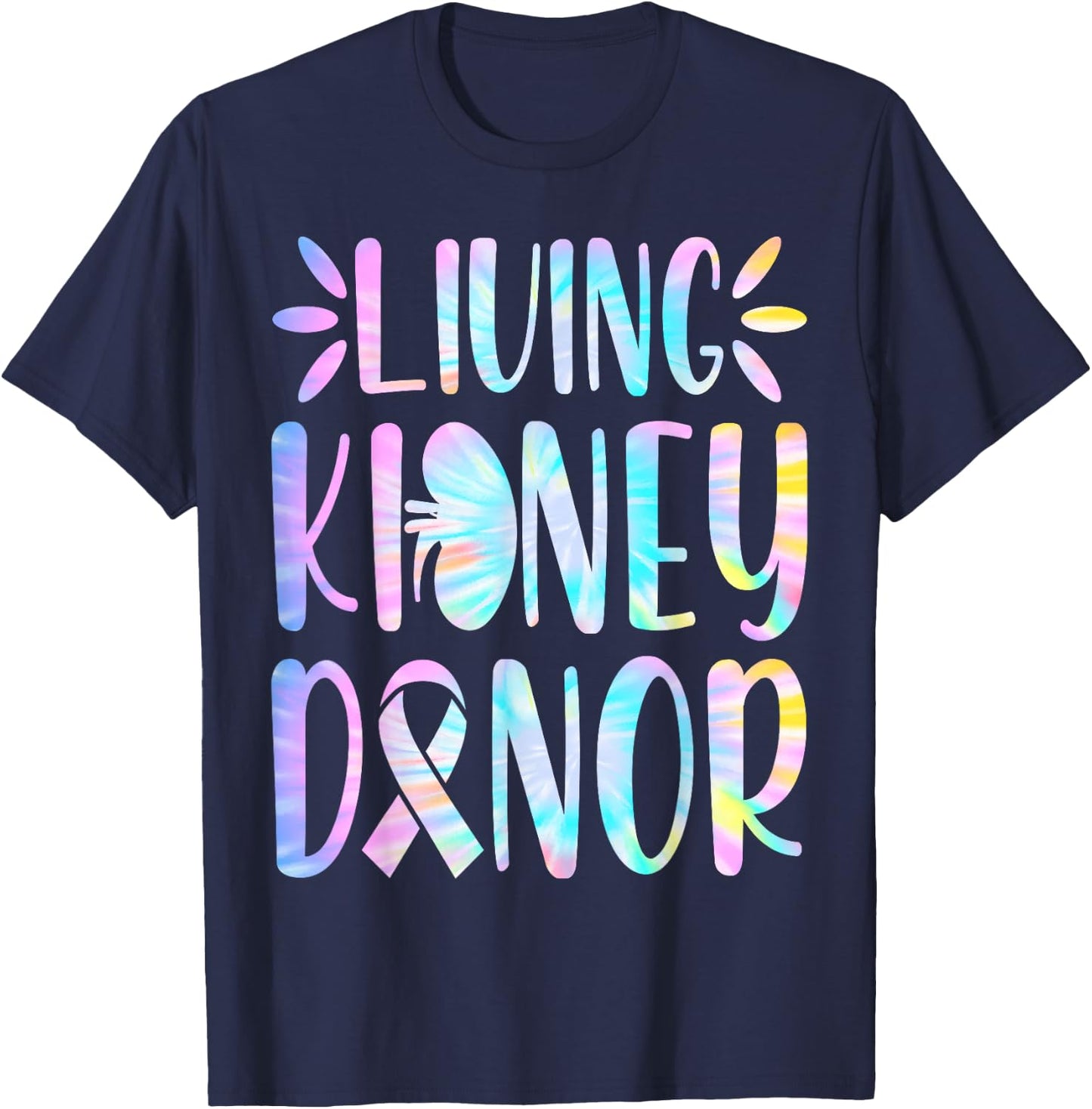 Kidney Donor - Living Kidney Donor Kidney Organ Donation T-Shirt - T-Shirt | Navy