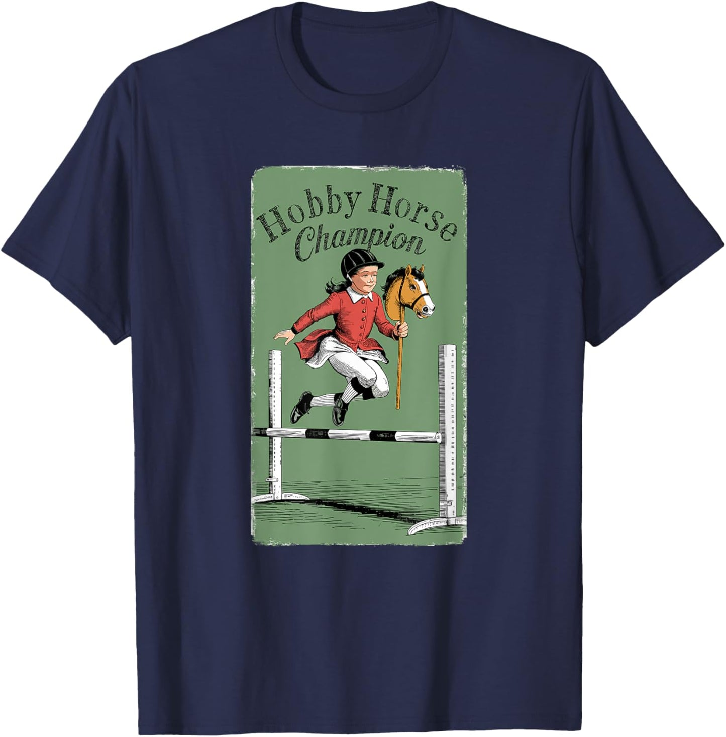 Hobby Horse Champion T-Shirt - T-Shirt | Navy