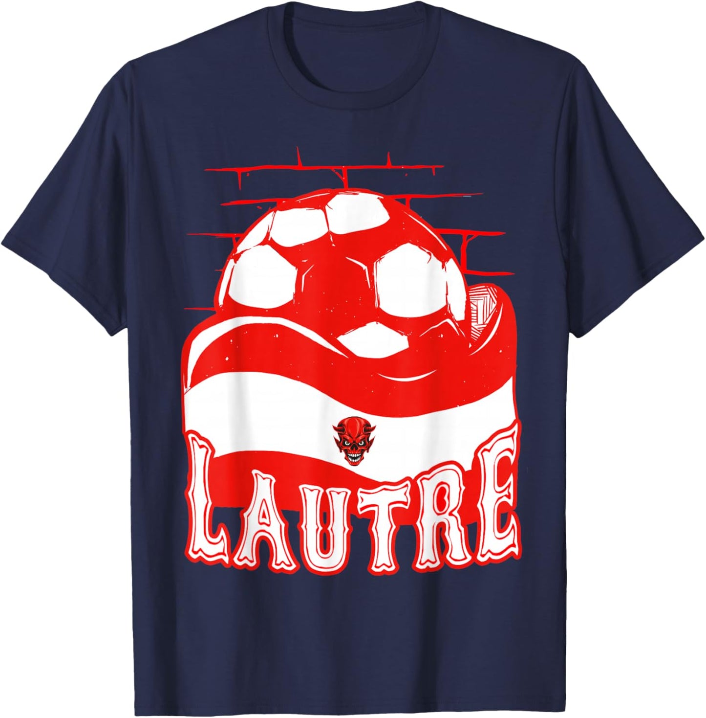 Lautre Lautern Kaiserslautern Pfalz Pfälzisch Fan Fußball T-Shirt - T-Shirt | Navy