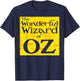 The Wonderful Wizard of OZ Yellow Brick Road to Emerald City T-Shirt - T-Shirt | Navy