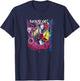 Transformers Soundwave Graffiti Painted Wall Portrait T-Shirt - T-Shirt | Navy
