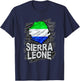 Sierra Leone T-Shirt - T-Shirt | Navy