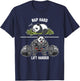 Nap Hard Lift Harder Funny Panda Bodybuilding Gym Workout T-Shirt - T-Shirt | Navy