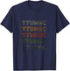 Love Heart Ttuhsc Grunge Vintage Style Black Ttuhsc T-Shirt - T-Shirt | Navy