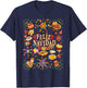 Retro Feliz Navidad Christmas Spanish Family Matching Xmas T-Shirt - T-Shirt | Navy