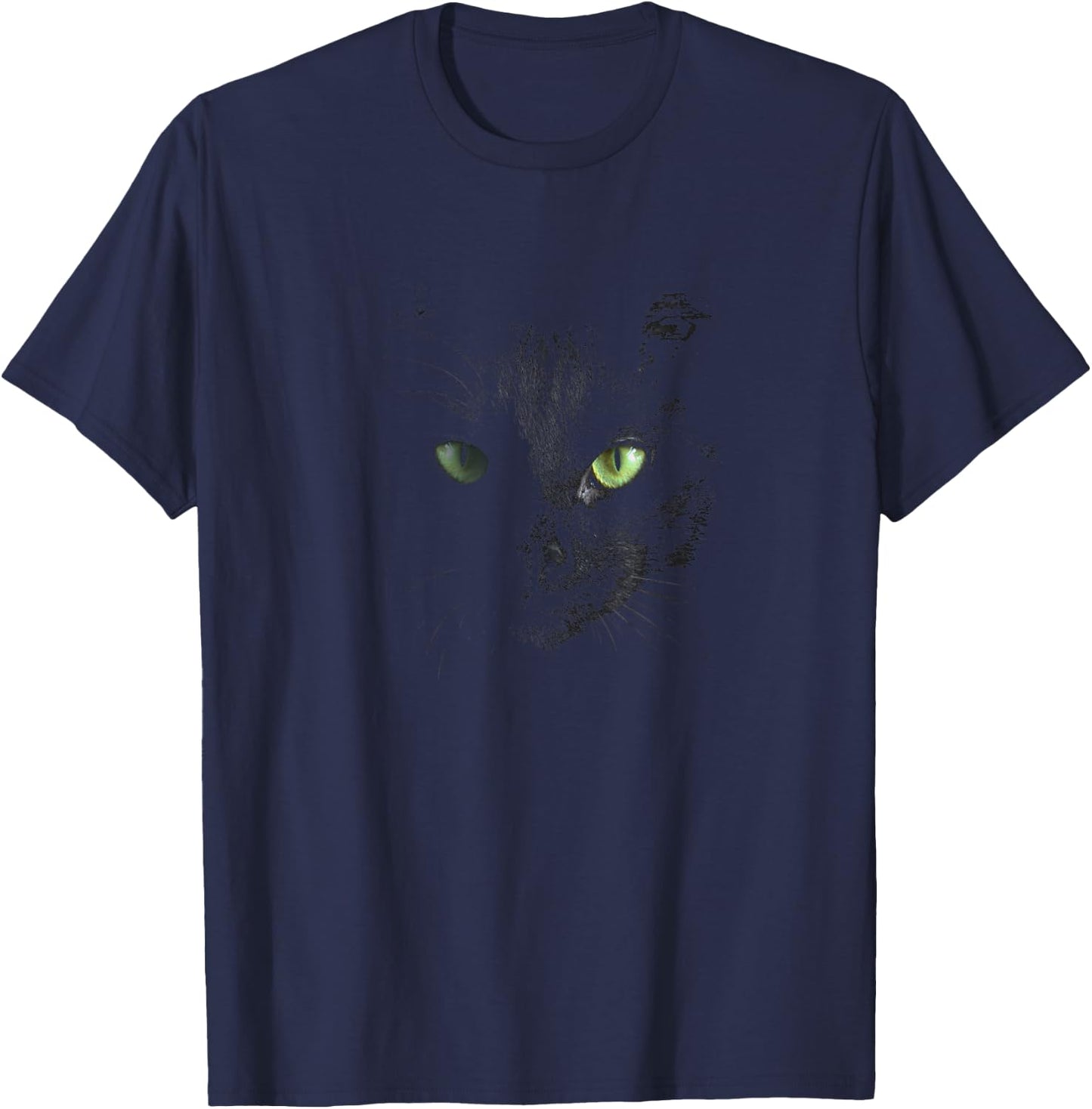 Black Cat T-Shirt - T-Shirt | Navy