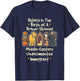 Rejoice In The Birth Of A Brown Skinned Middle Eastern Faith T-Shirt - T-Shirt | Navy