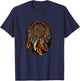 Native American Dreamcatcher Indian Design T-Shirt - T-Shirt | Navy