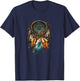 Native American Dreamcatcher Indian Design T-Shirt - T-Shirt | Navy