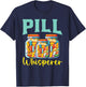Pharmacist Prescription Pharmacy Tech Medicine Medical T-Shirt - T-Shirt | Navy