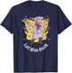 Let Him Cook Funny Sarcastic Meme Chef Cooking Food Retro T-Shirt - T-Shirt | Navy