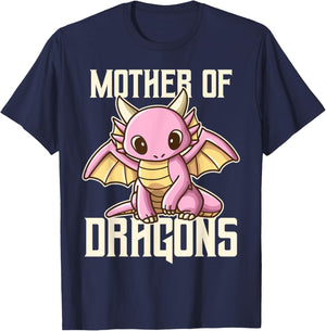 Mother Of Dragons T-Shirt - T-Shirt | Navy