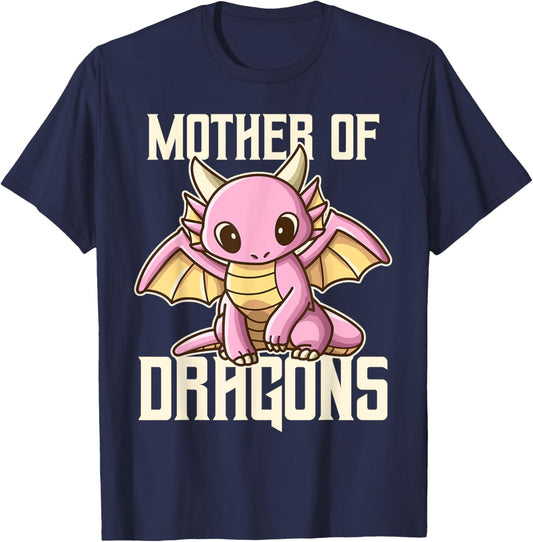 Mother Of Dragons T-Shirt - T-Shirt | Navy